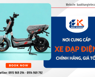 Nơi cung cấp xe đạp điện chính hãng, giá tốt tại TPHCM