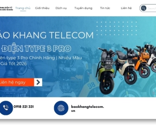 Xe điện type 3 Pro 1200W | Chính Hãng Bảo Khang Telecom