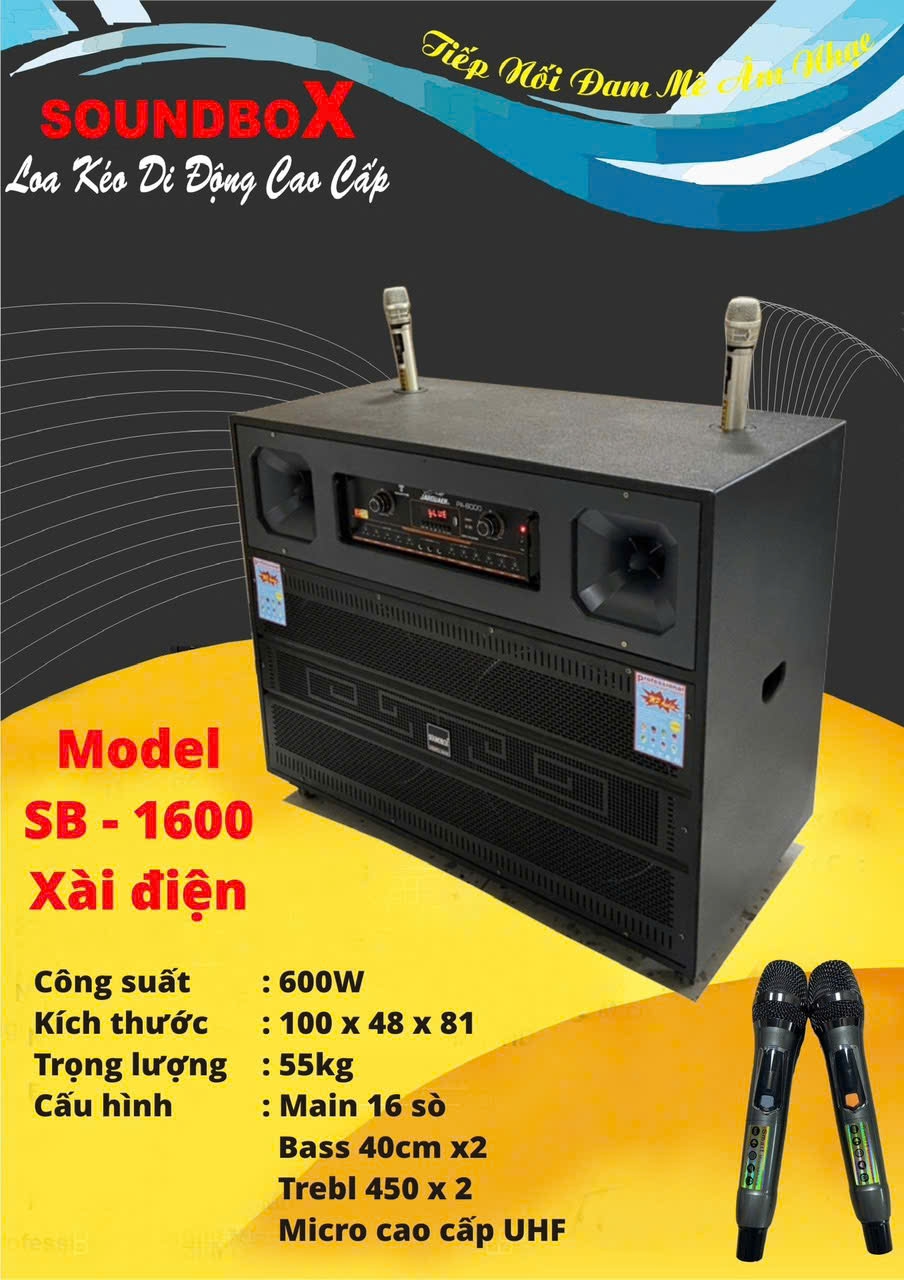 LOA KARAOKE SOUNDBOX MODEL SB-1600