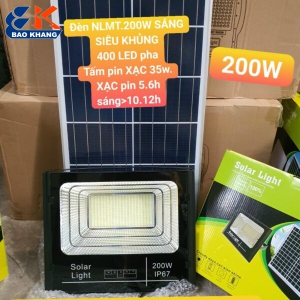 Đèn NLMT 200 W Sáng Siêu Khủng