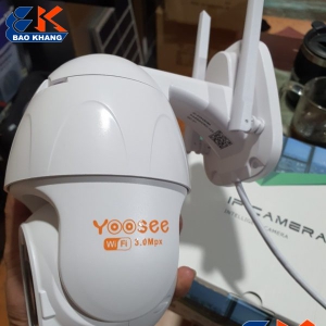 CAMERA IP 3.0 YOOSEE CHÍNH HÃNG HÚ BÁO ĐỘNG BẬT ĐÈN PHA CÓ MÀU BAN ĐÊM.ĐÀM THOẠI 2 CHIỀU