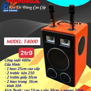 LOA KARAOKE SOUNDBOX MODEL T-800D