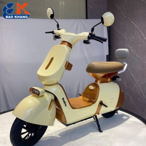 XE ĐIỆN K2 MÀU VÀNG KEM