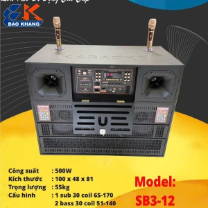 LOA KARAOKE SOUNDBOX MODEL SB3-12