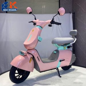 XE ĐIỆN K2 MÀU HỒNG XANH