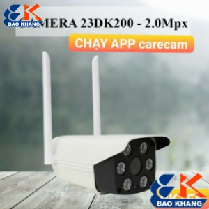 CAMERA 23DK200 – 2.0 MPX BẬT ĐÈN PHA CÓ MÀU BAN ĐÊM,HÚ BÁO ĐỘNG,ĐÀM THOẠI 2 CHIỀU.LƯU THẺ NHỚ