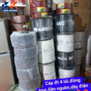 CÁP ĐIỆN THOẠI 4 LÕI,CÁP ĐỒNG TRỤC,…