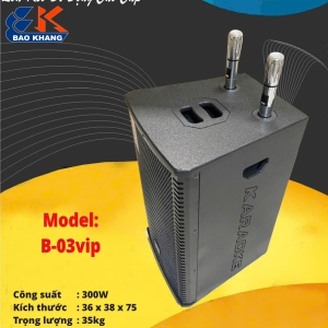 LOA KARAOKE SOUNDBOX MODEL B-03VIP