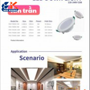 ĐÈN ÂM TRẦN SÁNG TRẮNG HOẶC VÀNG HOẶC ĐỔI 3 MÀU 6W.9W.12W.18W