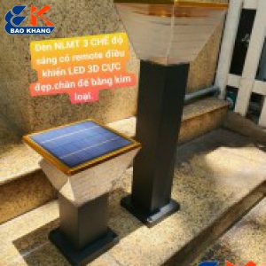 ĐÈN NLMT 3 CHẾ ĐỘ.CHIẾU DỌC LỐI ĐI SÂN VƯỜN,BIỆT THỰ