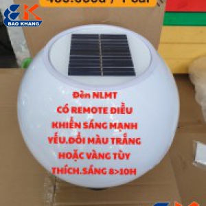 ĐEN NLMT CÓ REMOTE ĐIỀU KHIỂN ÁNH SÁNG TRẮNG HOẶC VÀNG LẮP TRỤ CỘT,HÀNG RÀO,,SÂN VƯỜN,
