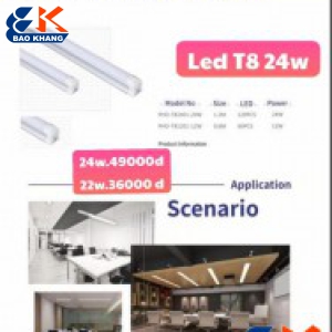 LED T8 24-W 1,2M CỰC SÁNG