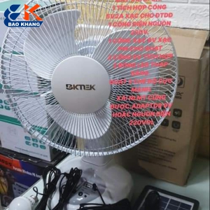QUẠT SỬ DỤNG NĂNG LƯỢNG MẶT TRỜI