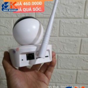 IP WIFI 2-0 ZOOM 4X,LƯU THẺ NHỚ CÓ CỔNG LAND,HÚ BÁO ĐỘNG QUA ĐIỆN THOẠI