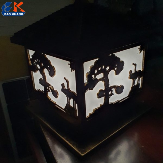 Đèn Năng Lượng Mặt Trời Trụ Cổng