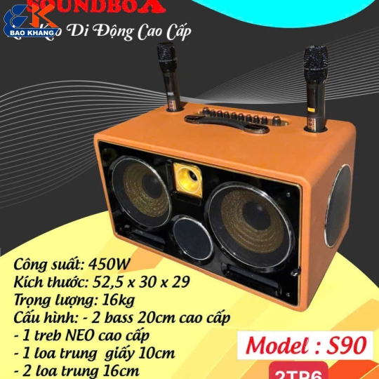 LOA KARAOKE SOUNDBOX MODEL S90