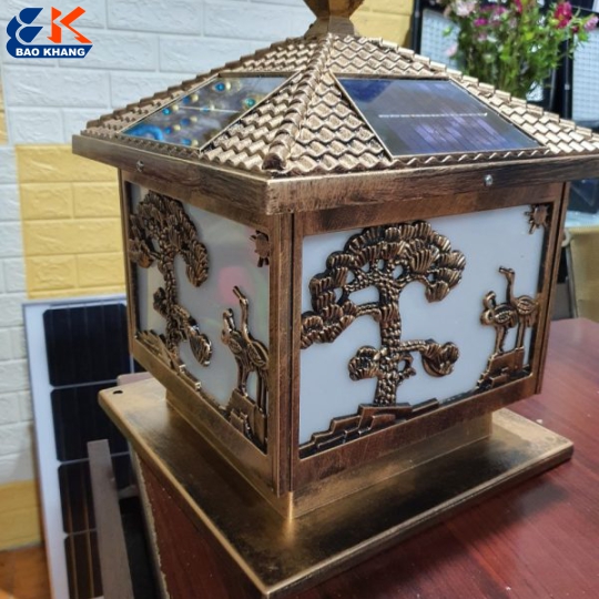 Đèn Năng Lượng Mặt Trời Trụ Cổng