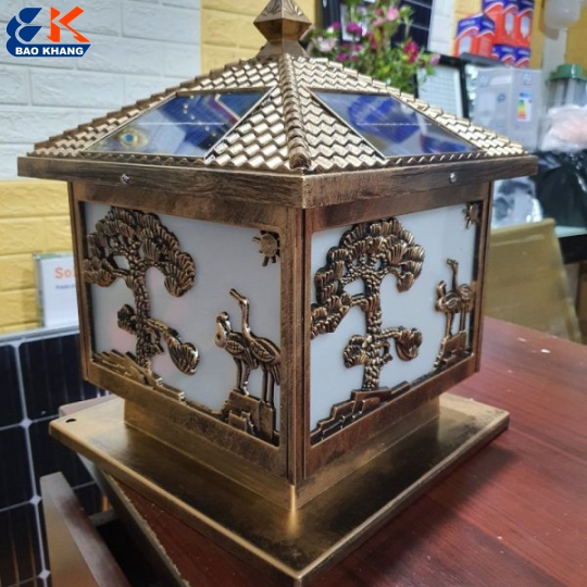Đèn Năng Lượng Mặt Trời Trụ Cổng