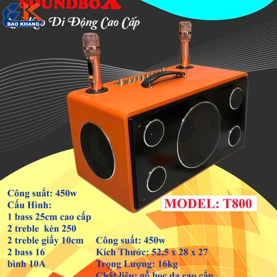 LOA KARAOKE SOUNDBOX MODEL T800