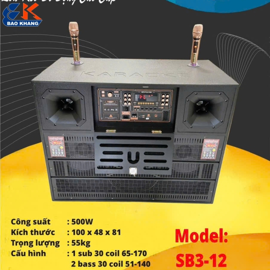 LOA KARAOKE SOUNDBOX MODEL SB3-12