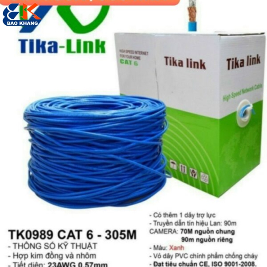 TK 0989 CAT 6 – 305 M