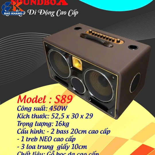 LOA KARAOKE SOUNDBOX MODEL: S89
