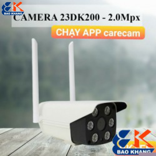 CAMERA 23DK200 – 2.0 MPX BẬT ĐÈN PHA CÓ MÀU BAN ĐÊM,HÚ BÁO ĐỘNG,ĐÀM THOẠI 2 CHIỀU.LƯU THẺ NHỚ