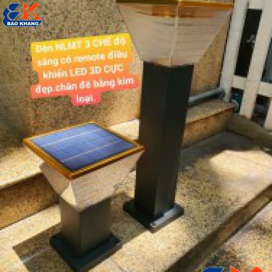 ĐÈN NLMT 3 CHẾ ĐỘ.CHIẾU DỌC LỐI ĐI SÂN VƯỜN,BIỆT THỰ