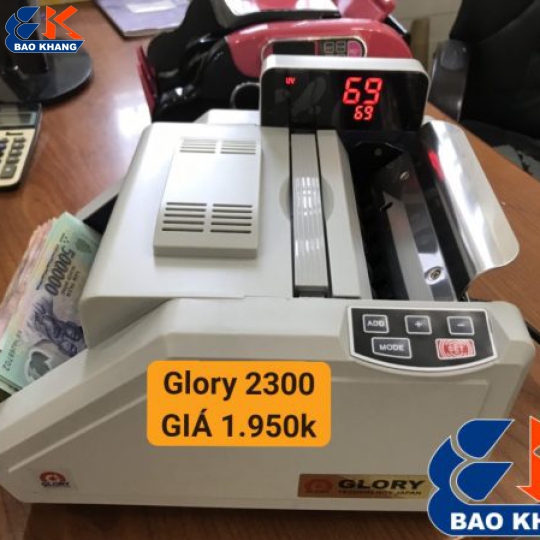 GLORY 2300 MÁY ĐIẾM TIỀN CHUẨN CHÍNH XÁC