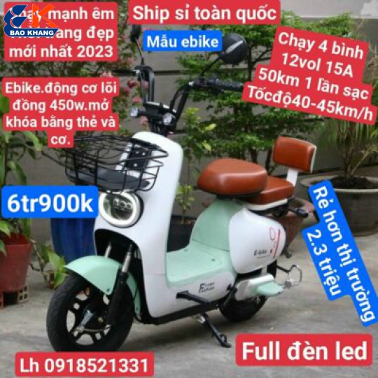 XE ĐẠP ĐIỆN 2023
