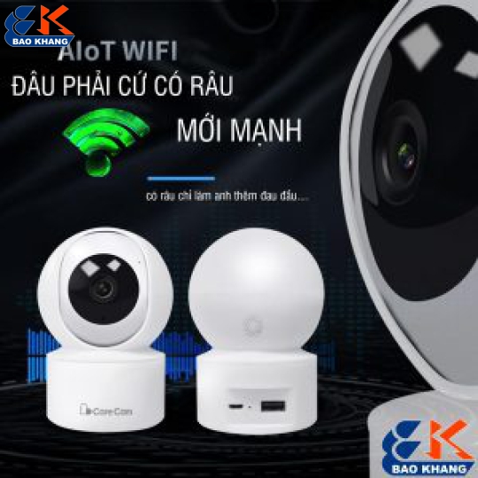 AIOT WIFI CARE CAM CHÍNH HÃNG 2,0 HÚ BÁO ĐỘNG,ĐÀM THOẠI 2 CHIỀU