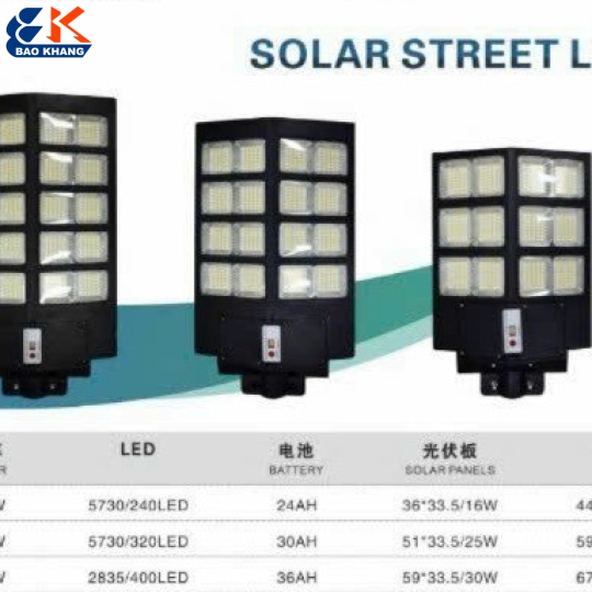 ĐÈN LED SOLAR STREET LIGHT