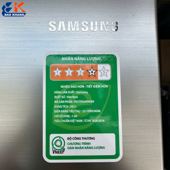 TỦ LẠNH SAMSUNG INVERTER 583 LÍT SLIDE BY SIDE